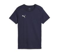 Puma Teamfinal Casuals Tee Jr Shirt blau 116