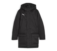 PUMA Unisex Teamfinale Winterjacke Jr Gepolsterte Jacke, Black Silver, 140