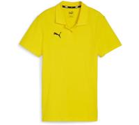 Puma Damen Poloshirt teamGOAL Casuals Polo Wmn Faster Yellow/Puma Black L