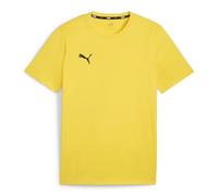 Puma Unisex Teamgoal Casuals Tee T-Shirt, Faster Yellow-Puma Black, S EU