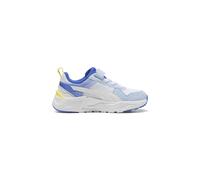 PUMA Trinity 2 LT Come On AC+ Sneaker mit Klettverschluss Kinder 01 - snow mountain blue/puma white/lemon meringue 35