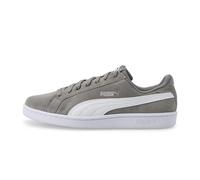PUMA Unisex Undefined Smash Suede Sneaker 46 Quiet Shade White Gray