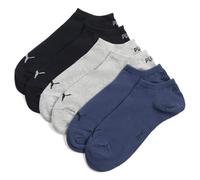 PUMA Sneakersocken Unisex (3er-Pack), Kleidung, Blau, 39-42