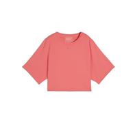 PUMA Unisex W CLOUDSPUN MESH Tee T-Shirts, Peach Frost,