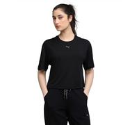 PUMA CLOUDSPUN Relaxed T-Shirt Damen, Kleidung, Schwarz, S Black