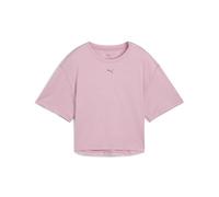 PUMA CLOUDSPUN Relaxed T-Shirt Damen, Kleidung, Poised Rosa Heather, S Pink