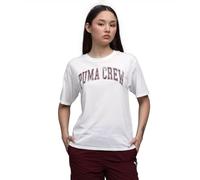 PUMA Unisex W Crew Graphic Tee Tees (1er Pack)
