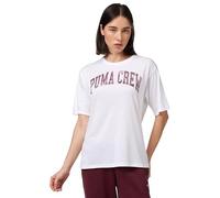 PUMA Unisex W Crew Graphic Tee Tees (1er Pack)