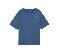 PUMA Unisex W Pretty Tough Graphic Tees, Dunkles Indigoblau, M EU