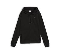 PUMA Unisex W TAD Essential FT FZ Sweatjacken, PUMA Black, XL