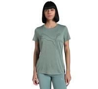 Puma Unisex W Tad Essential Heather Logo Tee T-Shirts (1er Pack)