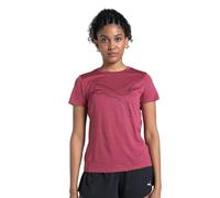 Puma Unisex W TAD Essential Heather Logo Tee T-Shirts, Port Heather,
