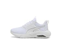 Sneaker PUMA "X-CELL NOVA FS", Damen, Gr. 42, puma weiß, puma silber, apple spritz, Textil, Schuhe Sneaker, mit Schnürung, Textil-Obermaterial, Synthetik-Laufsohle (66872716-42) puma weiß, puma silber