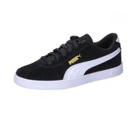 PUMA Unisex Youth Club II JR Sneaker, PUMA Black-PUMA White-PUMA Gold, 37.5 EU