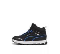 PUMA Evolve Trail Jr Sneaker, Black-Hyperlink Blue, 37.5 EU