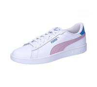 Puma Unisex Youth Puma Smash 3.0 L Jr Sneakers, Puma White-Grape Mist-Blue Skies, 38 EU