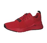Puma Unisex Youth Puma Wired Run Jr Sneakers, High Risk Red-Puma Black, 39 EU