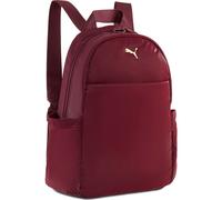 PUMA Up Rucksack Small 03 - ruby shimmer/metallic gold logo