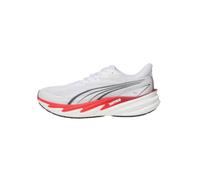 Puma Velocity Nitro 5 Laufschuhe Neutralschuh Herren weiß - puma White-Ultra red 44,5