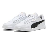 PUMA Vikky Star Damen-Sneaker, Weiß/Schwarz/Gold, 8 UK