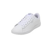 PUMA Vikky V3 Leder-Sneakers Damen Schuhe | Mit Aucun | Weiß/Silber | Größe: 39