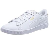 PUMA Women's Fashion Shoes VIKKY V3 LTHR Trainers & Sneakers, PUMA WHITE-ROSE DUST-PUMA GOLD, 40