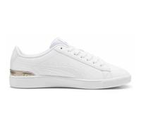 PUMA Damen Freizeitschuhe Vikky v3 Metallic Shine PUMA WHITE-PUMA GOLD-PUMA SILV 37 ½ (4099686106669)