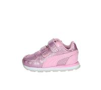 PUMA Vista Glitz V Inf Unisex Baby Sneaker, Pink, 21 EU