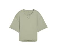 PUMA CLOUDSPUN Relaxed T-Shirt Damen, Kleidung, Grün, XS Green