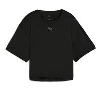 PUMA CLOUDSPUN Relaxed T-Shirt Damen, Kleidung, Schwarz, XS Black