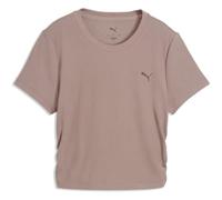 PUMA W Cloudspun Rib Tee Sandstone