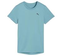 PUMA Train All Day Essentials Crew T-Shirt Damen, Kleidung, Blau, L Blue