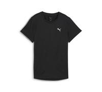 Puma TAD ESSENTIALS Meliertes T-Shirt Damen | Black Heather | Größe: XXL Black