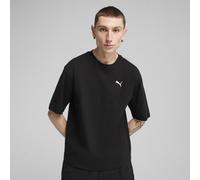 PUMA WARDROBE ESS Boxy T-Shirt Herren, Kleidung, Schwarz, XL Black