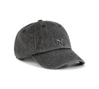 PUMA WARDROBE ESS Metal Dad Cap, Accessoires, Schwarz, OSFA Black