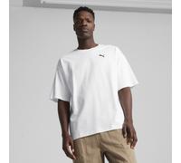 PUMA Herren Wardrobe ESS Oversized T-Shirt S White