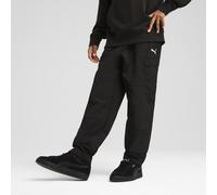 Sporthose PUMA "WARDROBE ESS Relaxed Gewebte Cargohose Jungen", Kinder, Gr. 176, Normalgrößen, schwarz, Obermaterial: 100% Nylon. Tasche - Oben: 100% Polyester, unifarben, relaxed fit, Hosen Sporthose