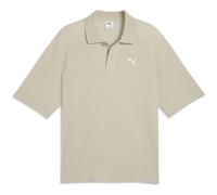 PUMA Wardrobe Essentials Boxy Polo Herren, Accessoires, , M Beige