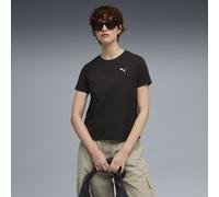 PUMA Wardrobe Essentials Comfort T-Shirt Damen, Kleidung, Schwarz, XL