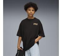 PUMA Wardrobe Essentials Go Together Oversized Graphic T-Shirt Teenager, Kleidung, Schwarz, 11-12Y Black