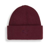 PUMA Wardrobe Essentials Grobstrick-Beanie, Accessoires, Rot, OSFA Red