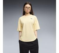 PUMA Wardrobe Essentials Oversized T-Shirt Damen, Kleidung, Gelb, S