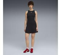 PUMA Wardrobe Essentials Rippstrick-Kleid Damen, Accessoires, Schwarz, XL Black
