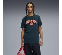 PUMA Wardrobe Essentials Sports Legacy T-Shirt Herren, Kleidung, Grün, S Green