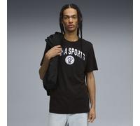 PUMA Wardrobe Essentials Sports Legacy T-Shirt Herren, Kleidung, Schwarz, S Black