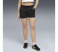 Shorts PUMA "Wardrobe Essentials Woven 3" Shorts Damen", Damen, Gr. L, Normalgrößen, schwarz, Obermaterial: 100% Nylon; Tasche - Oben: 100% Polyester, unifarben, regular fit, Hosen (74323750-L) schwar