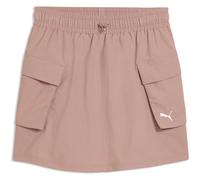 PUMA Wardrobe Essentials Woven Cargo Minirock Damen 88 - sandstone S