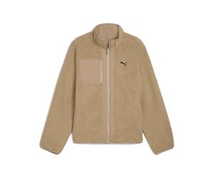Puma Wendbare Hybrid-Sherpa-Jacke für Herren in Eiskaffee Mann M M
