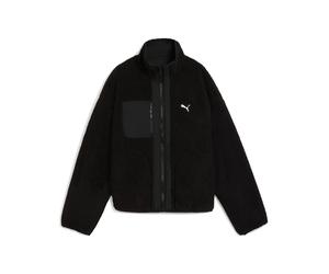 Puma Wendbare Sherpa-Hybridjacke für Damen in Schwarz Frau S S