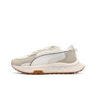 PUMA Wild Rider Futurism Laufschuhe, Beige/Weiß, für Damen